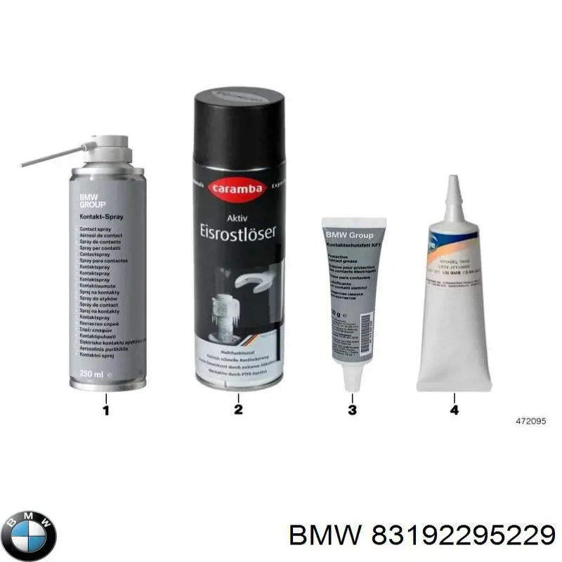 83192295229 BMW Lubrificante para os fios eléctricos