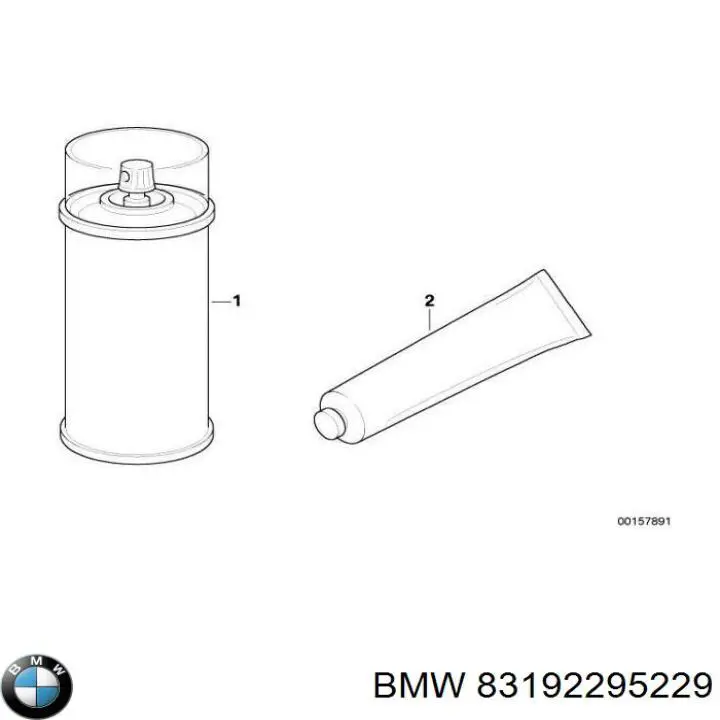 Lubrificante para os fios eléctricos BMW 83192295229 preço, a partir de 47,72 USD
