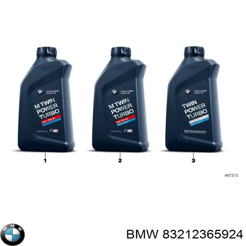Óleo para motor 83212365924 BMW