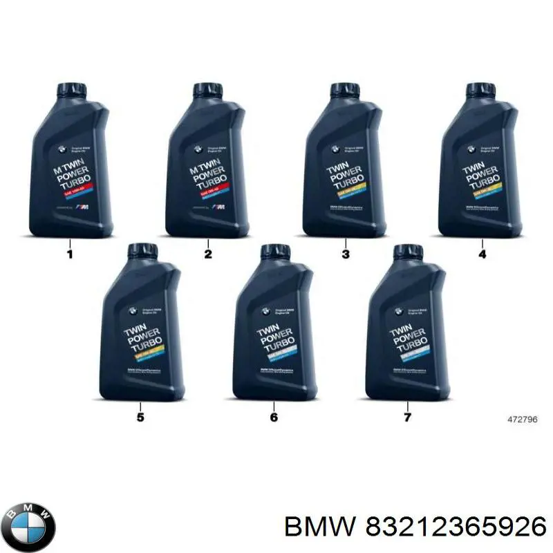 Óleo para motor BMW 83212365926 preço, a partir de 20,45 USD