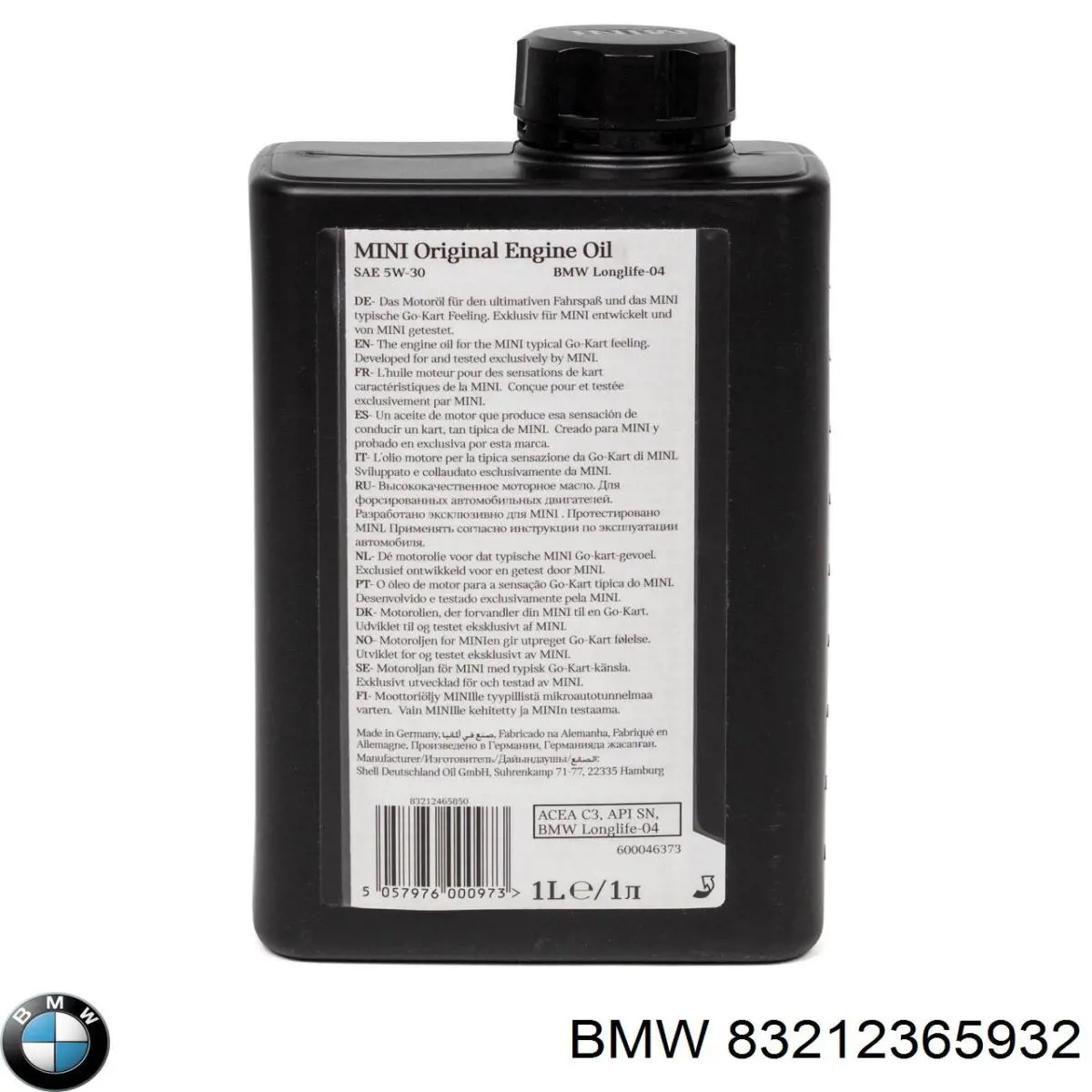 83212365932 BMW Óleo para motor