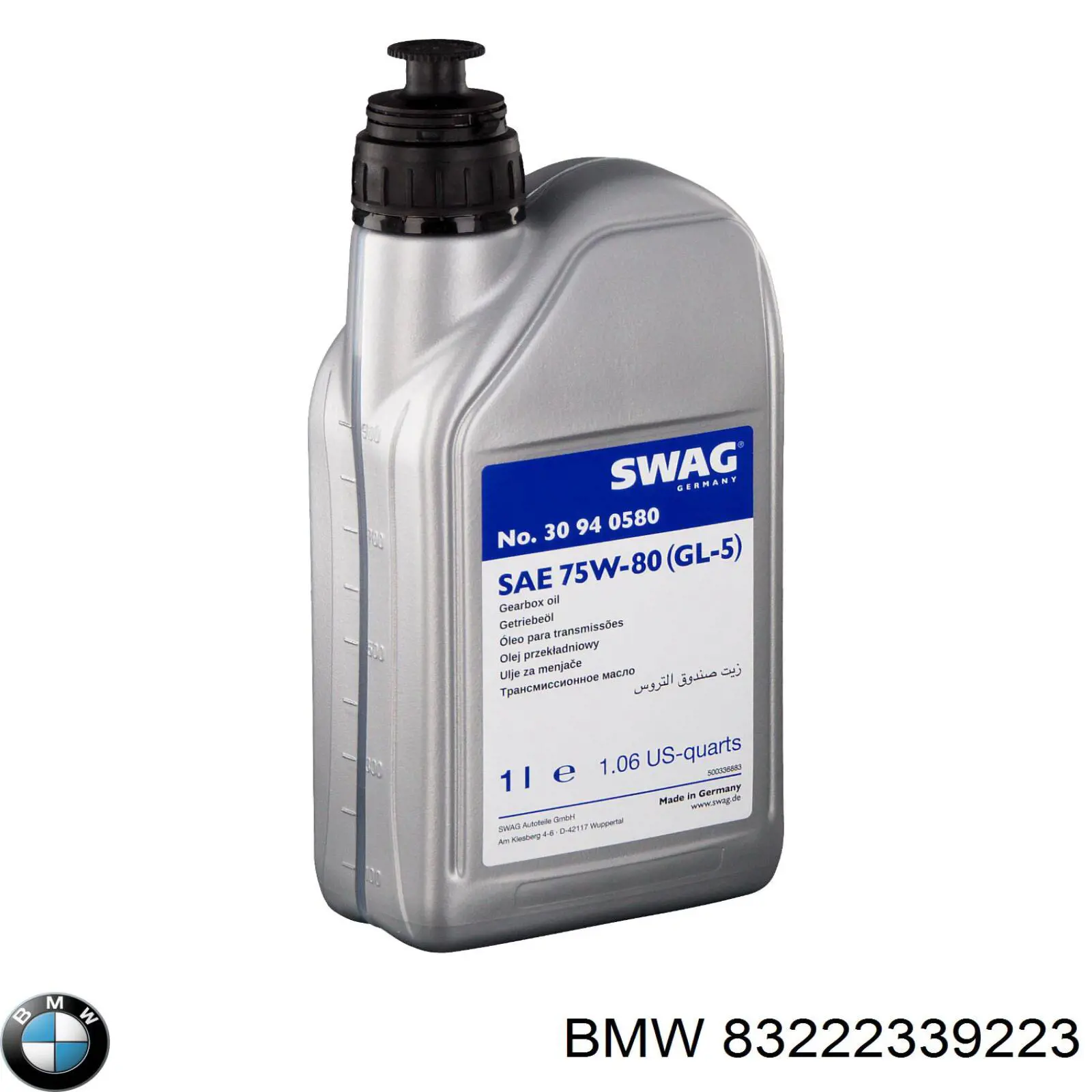 Óleo de transmissão BMW 83222339223 preço, a partir de 45,18 USD