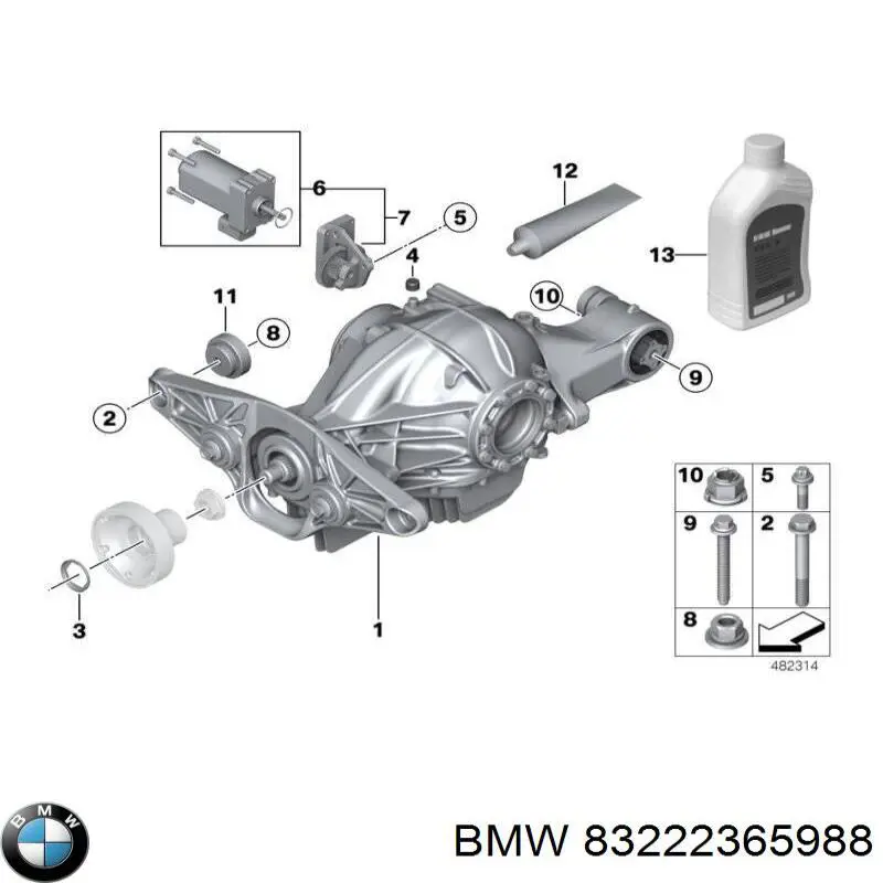 Compre 83222365988 BMW Óleo de transmissão