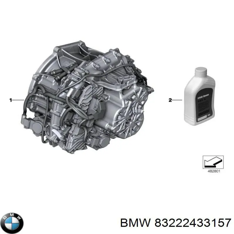 83222433157 BMW Óleo de transmissão