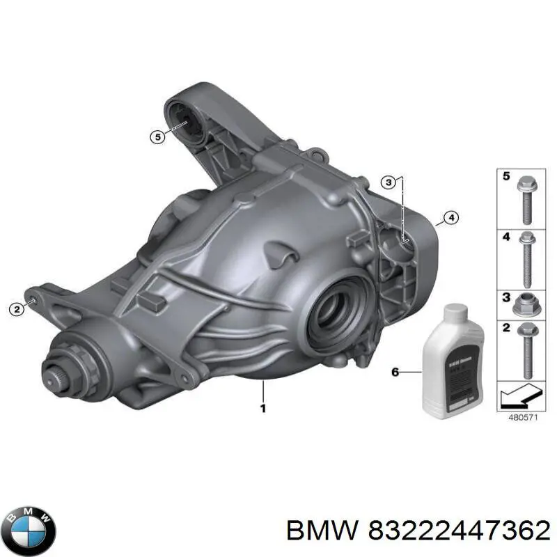 83222447362 BMW Óleo de transmissão