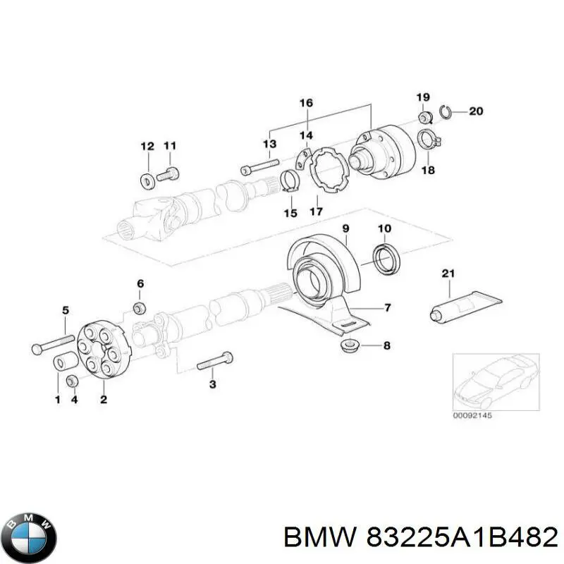 83225A1B482 BMW 