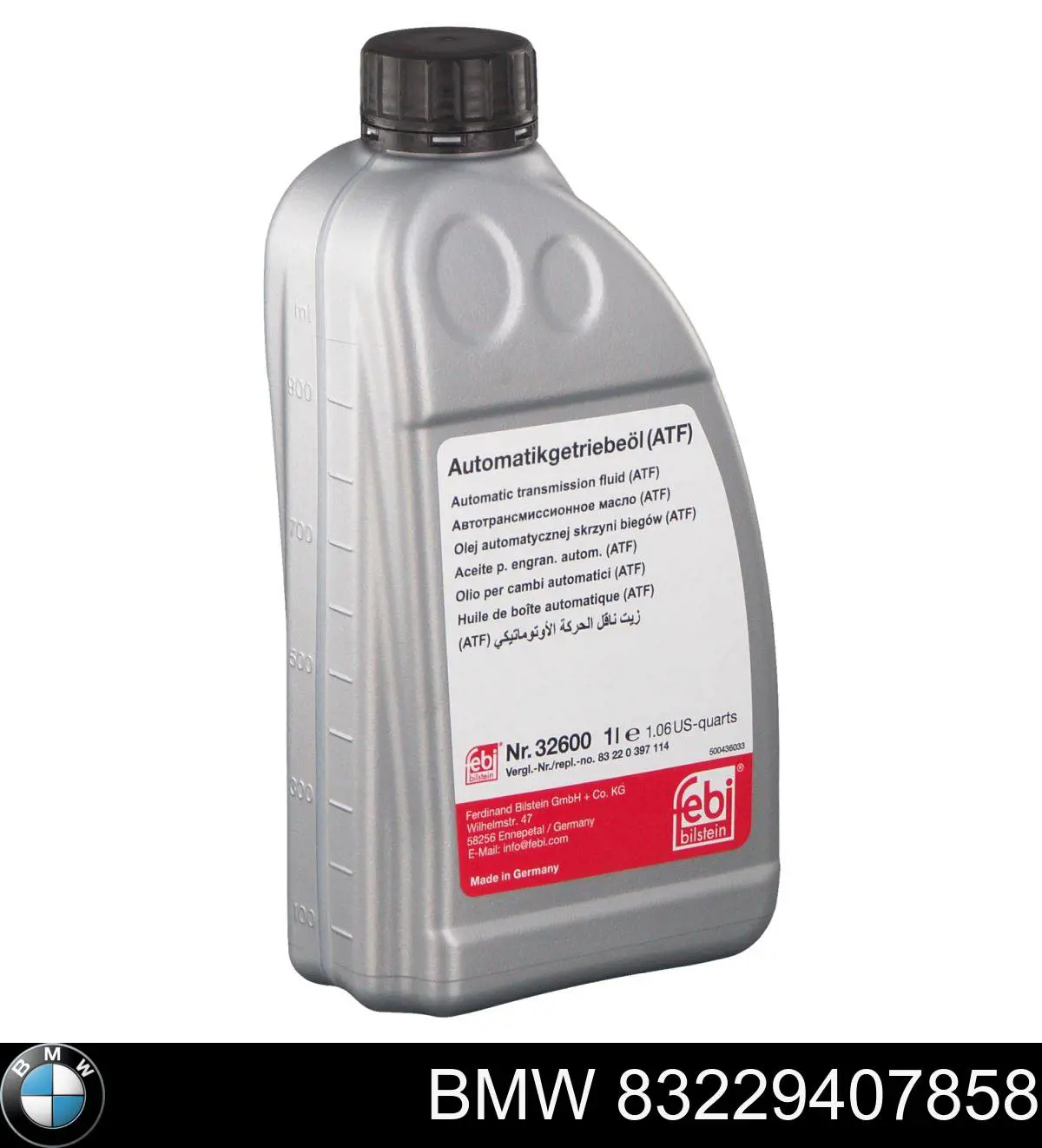 Óleo de transmissão BMW 83229407858 preço, a partir de 16,43 USD