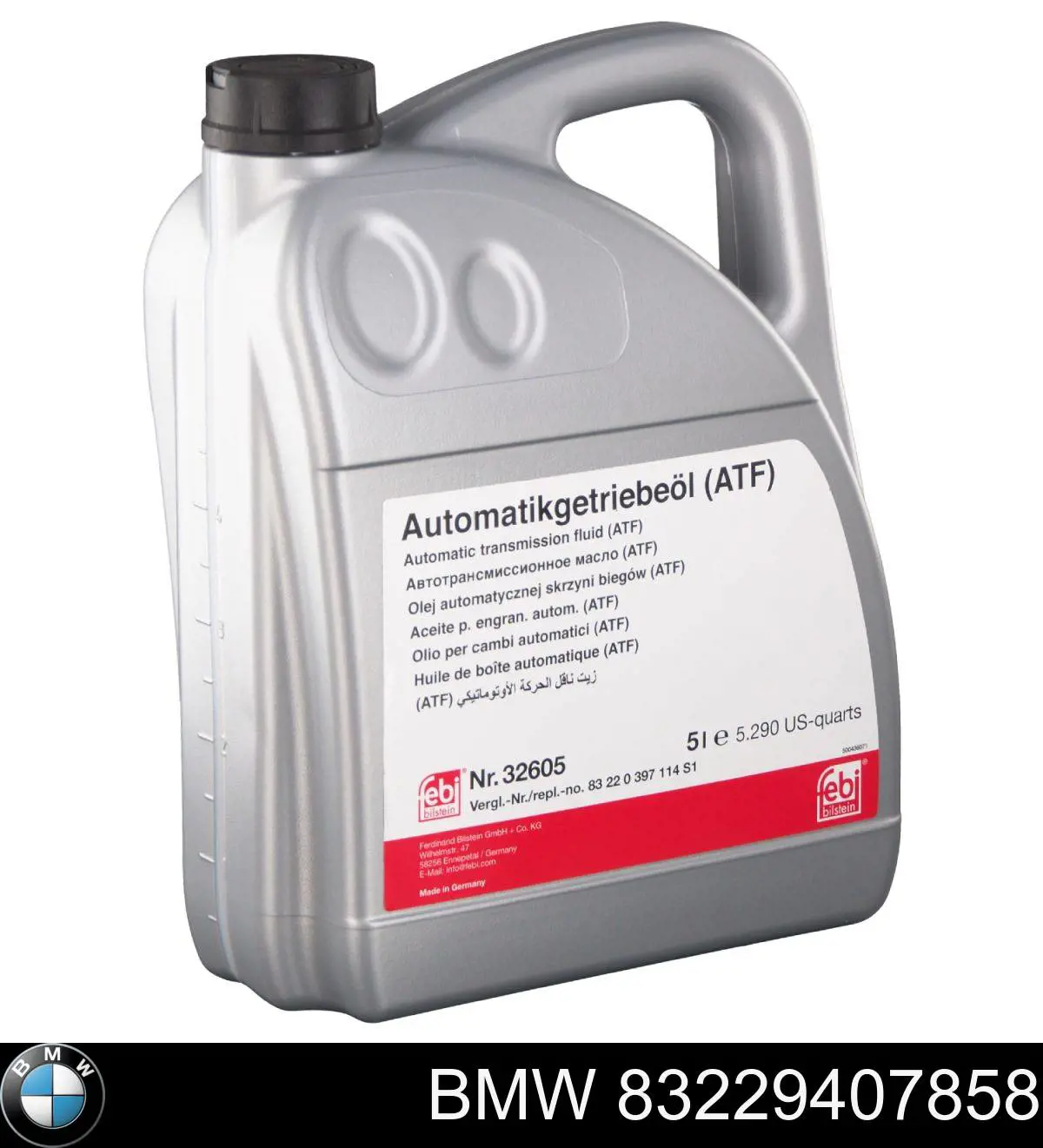 Compre 83229407858 BMW Óleo de transmissão
