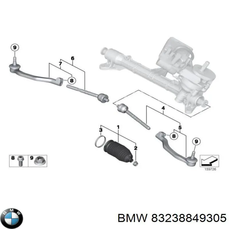 83238849305 BMW Lubrificante para os rolamentos e juntas homocinéticas