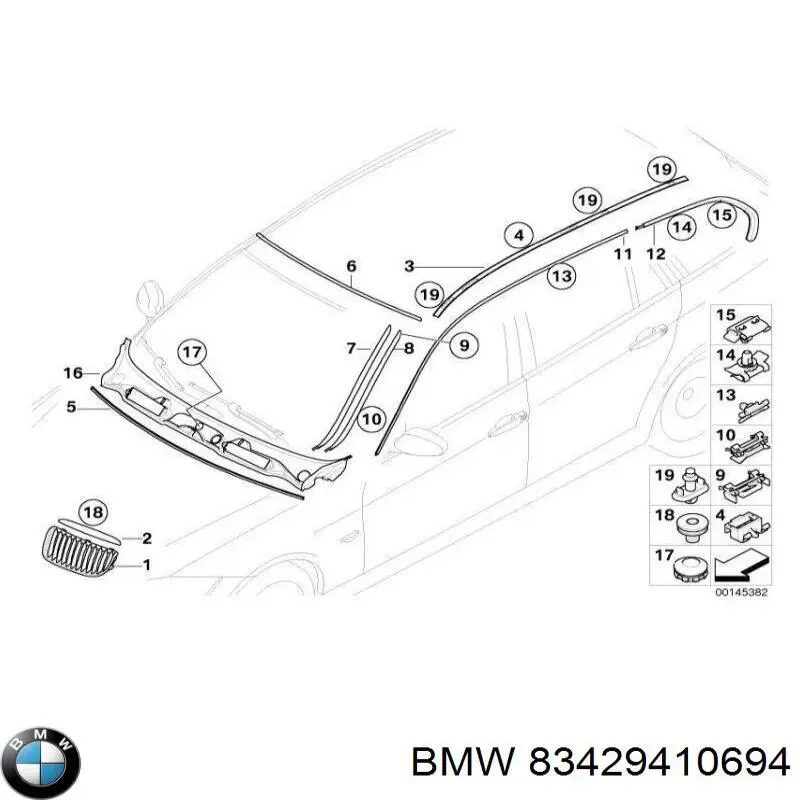 Compre 83429410694 BMW 