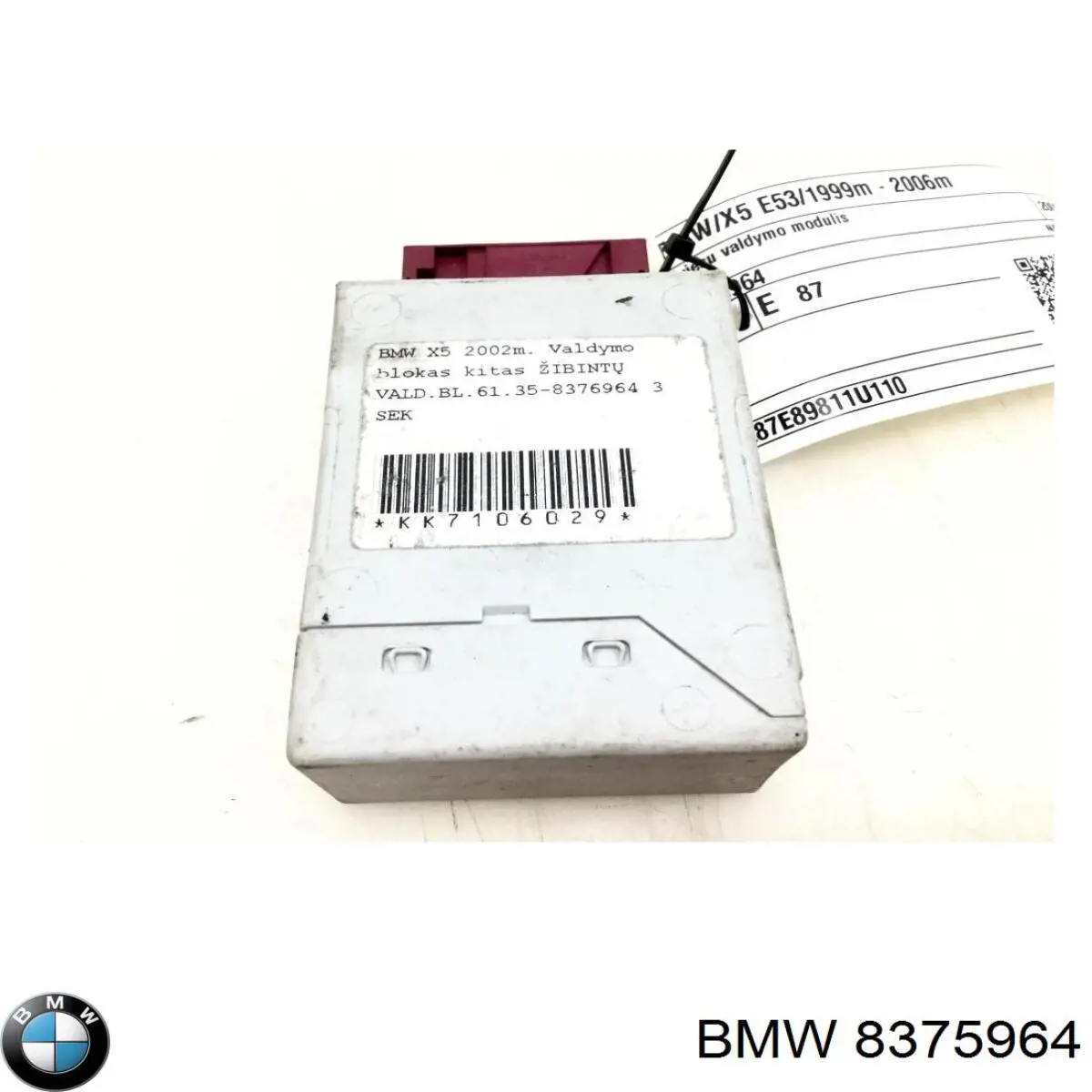 Módulo de direção (Centralina eletrônica) de iluminação adativa da luz direita BMW 8375964 preço, a partir de 41,68 USD