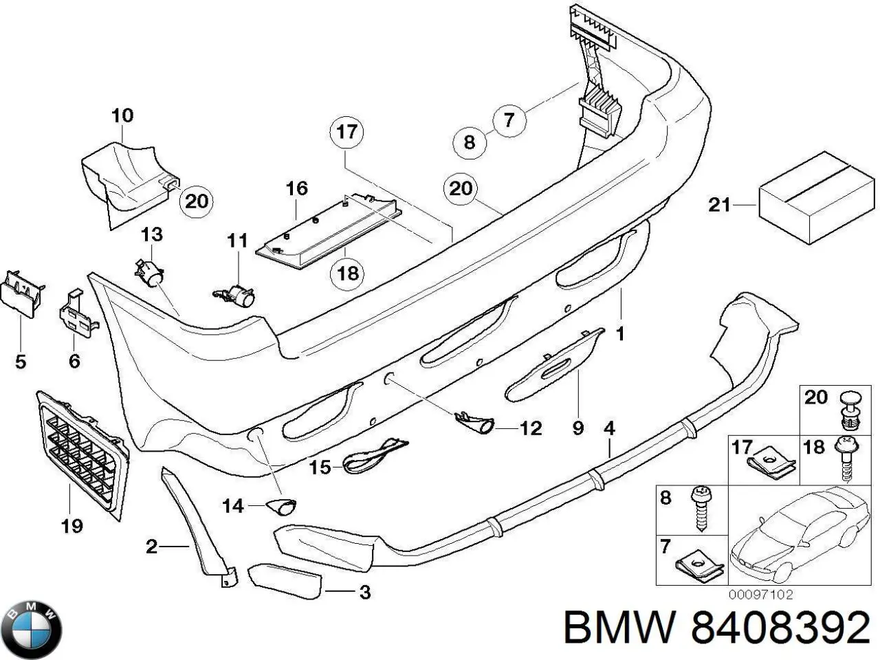 Compre 8408392 BMW 