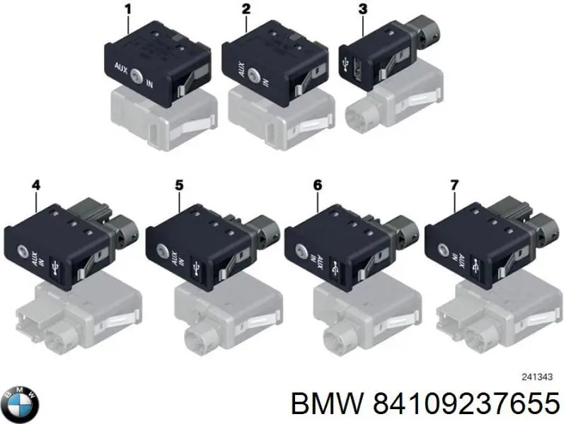 84109237655 BMW 