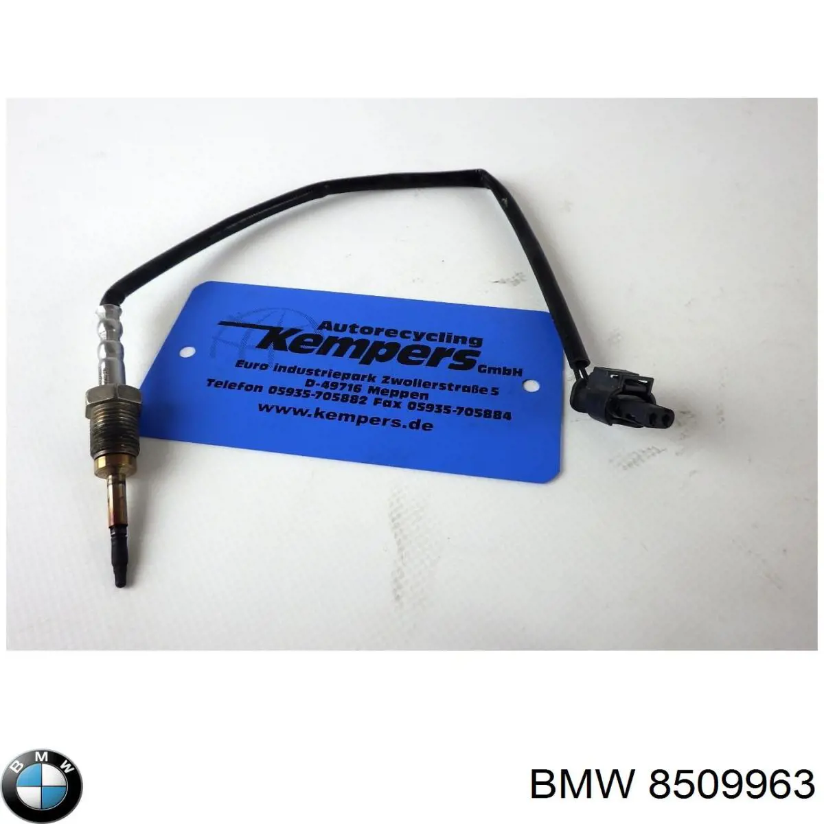 8509963 BMW Sensor de temperatura dos gases de escape (GE), no catalisador