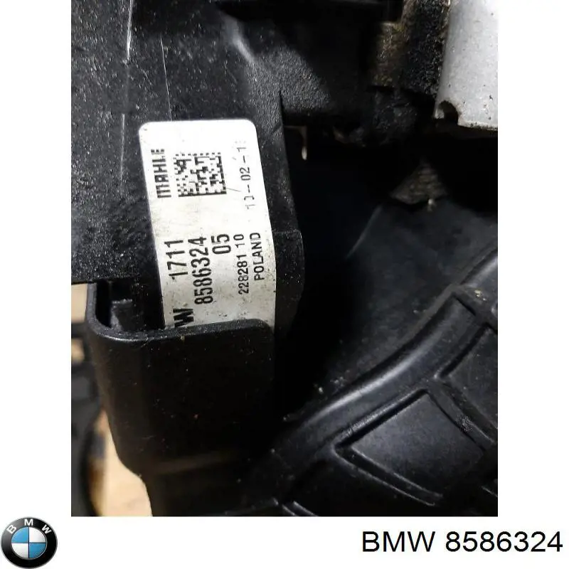 Compre 17118586324 BMW Radiador de esfriamento de motor