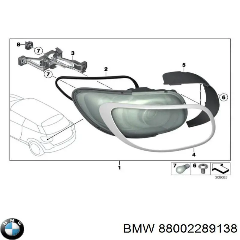 Compre 88002289138 BMW 