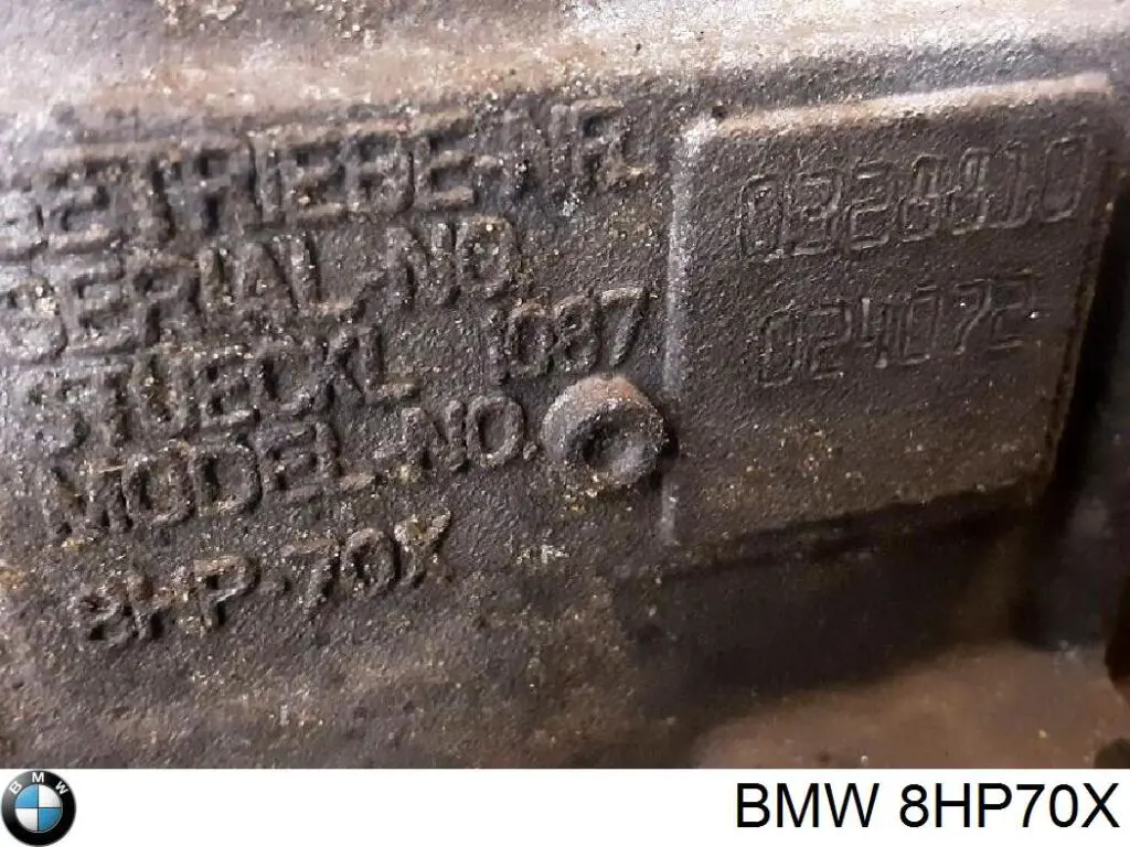 8HP70X BMW Caixa Automática de Mudança montada