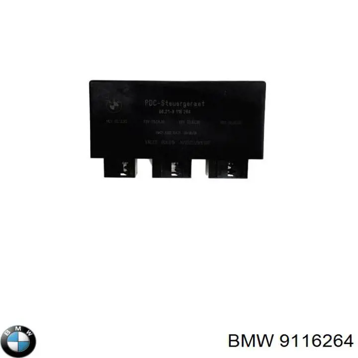 9116264 BMW Módulo de direção (Centralina eletrônica) de sensor de estacionamento