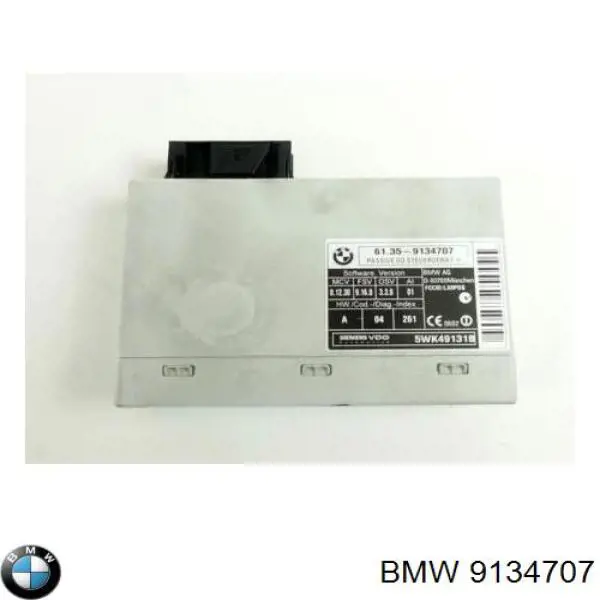 9134707 BMW Unidade de controlo do fecho central