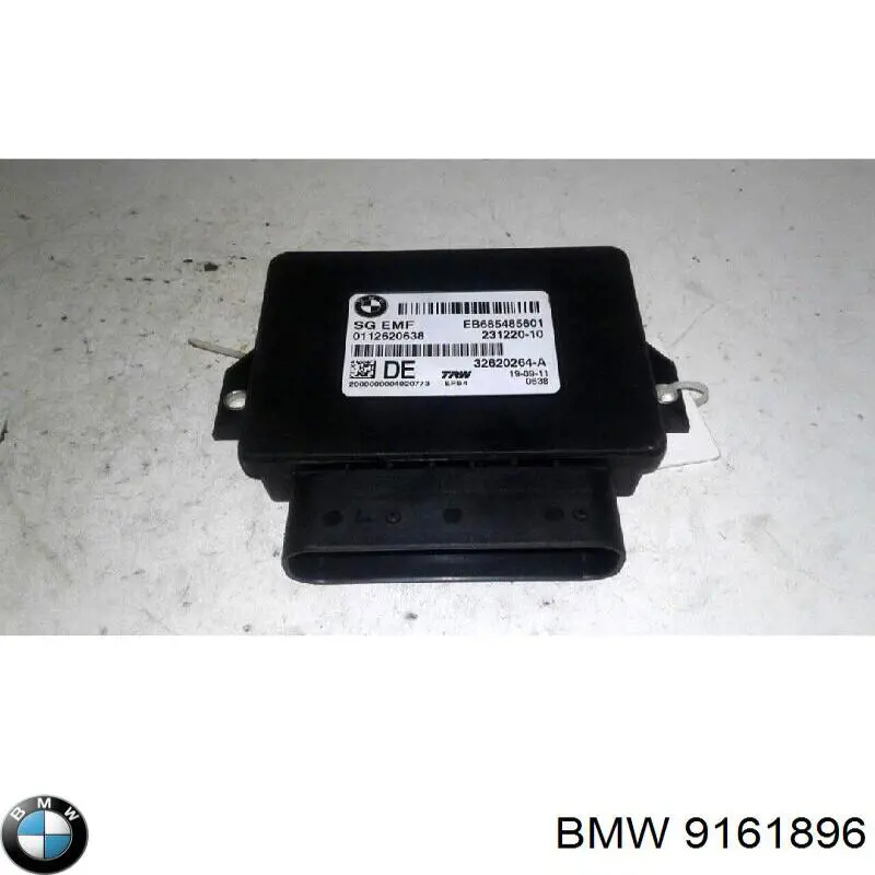 9161896 BMW Botão de ativação do sinal de emergência