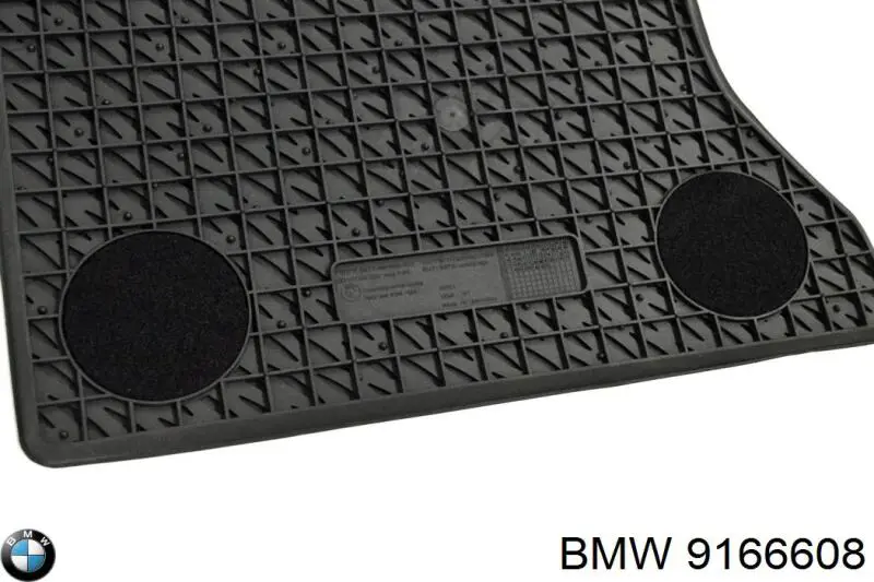 Compre 9166608 BMW Kit de fixação de tapetes de salão