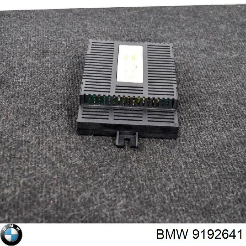 9192641 BMW Módulo de direção (Centralina eletrônica) de controlo de integridade de lâmpadas