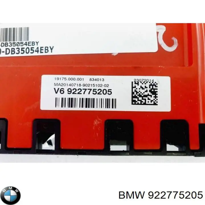 Unidade de dispositivos de segurança BMW 922775205