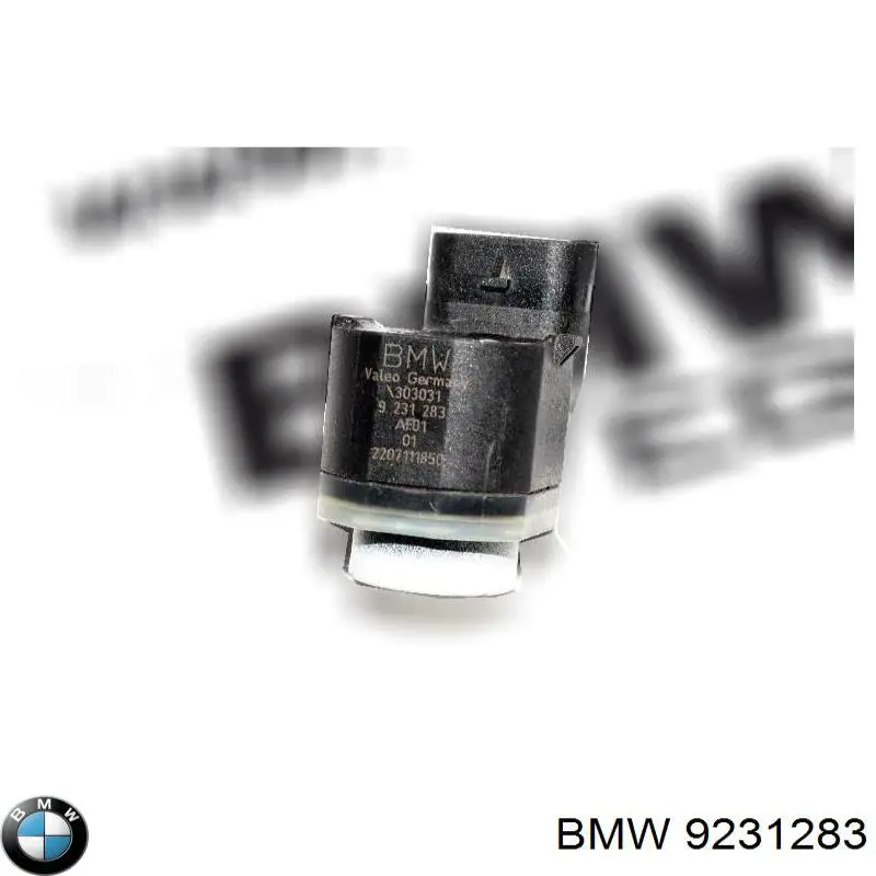 9231283 BMW Sensor traseiro de sinalização de estacionamento (sensor de estacionamento)
