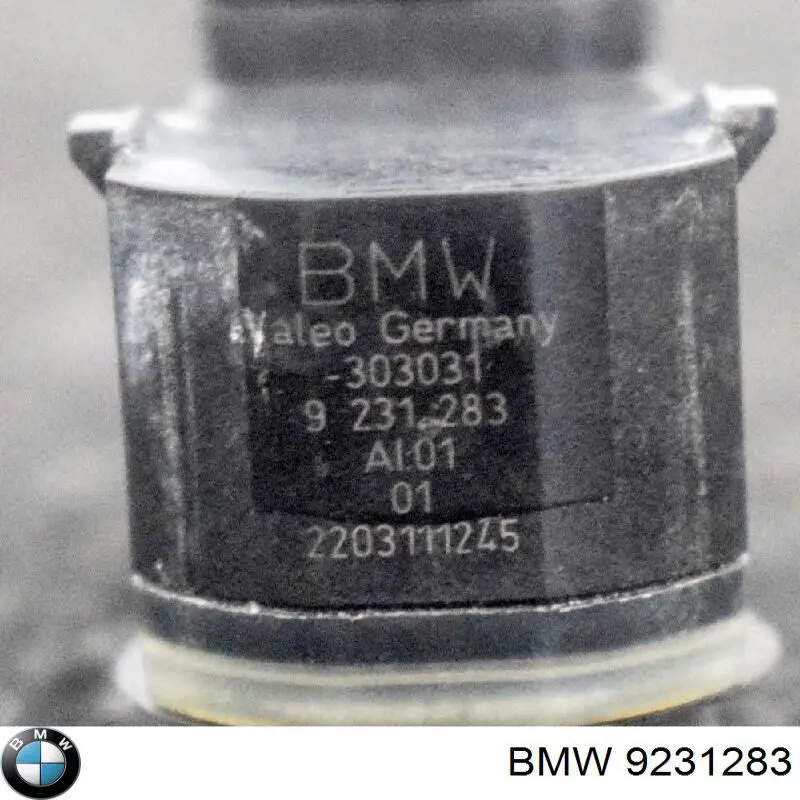Compre 9231283 BMW Sensor traseiro de sinalização de estacionamento (sensor de estacionamento)