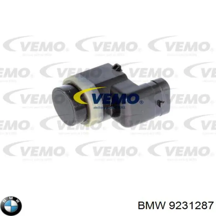 Compre 9231287 BMW Sensor dianteiro lateral de sinalização de estacionamento (sensor de estacionamento)