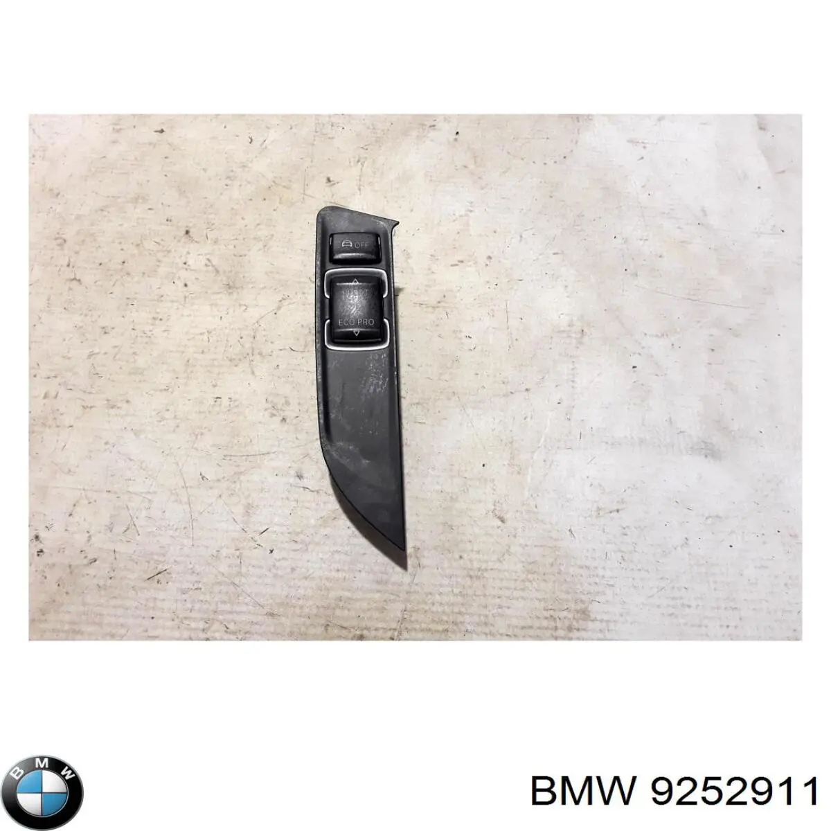 Compre 9252911 BMW Unidade de botões de controlo de elevador de vidro de consola central