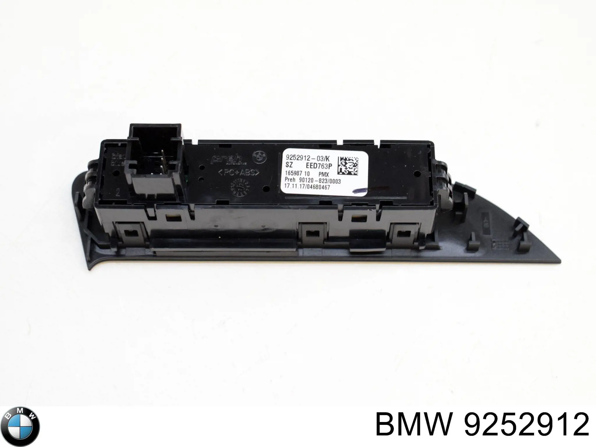 9252912 BMW Bloco de botões do console central