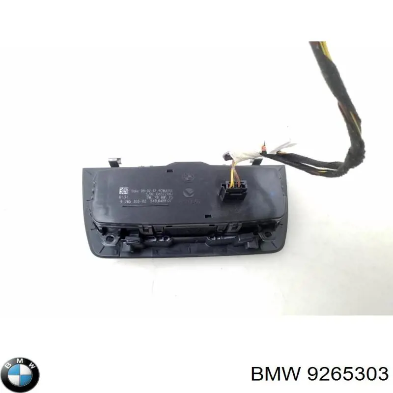 Comutador das luzes no "painel de instrumentos" BMW 9265303