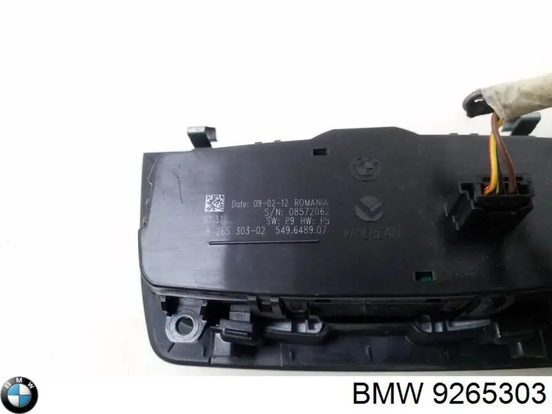 Compre 9265303 BMW Comutador das luzes no "painel de instrumentos"