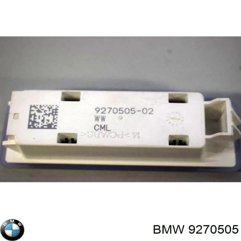 Lâmpada da luz de fundo na porta 9270505 BMW