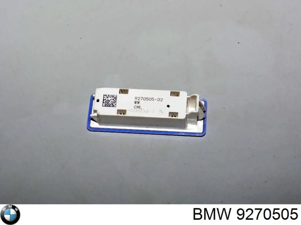 Lâmpada da luz de fundo na porta 9270505 BMW