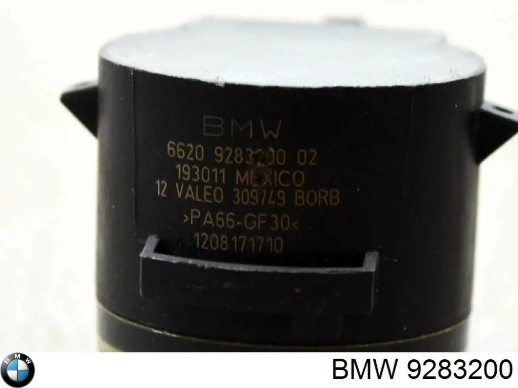 9283200 BMW Sensor de sinalização de estacionamento (sensor de estacionamento) dianteiro/traseiro lateral