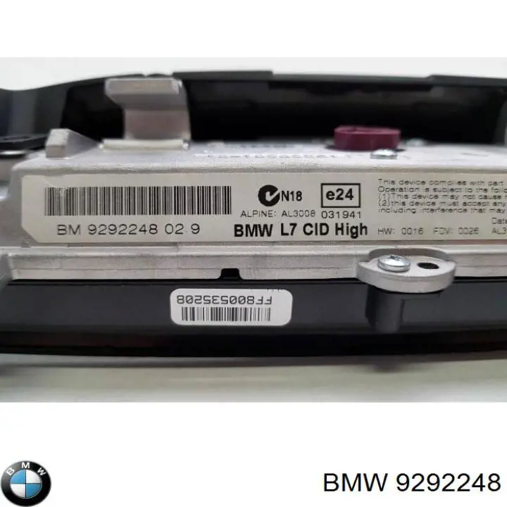 Mostrador multifuncional BMW 9292248 preço, a partir de 620,81 USD