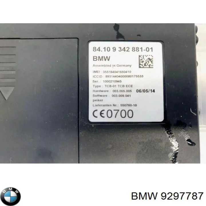 Bateria recarregável (PILHA) BMW 9297787 preço, a partir de 38,08 USD