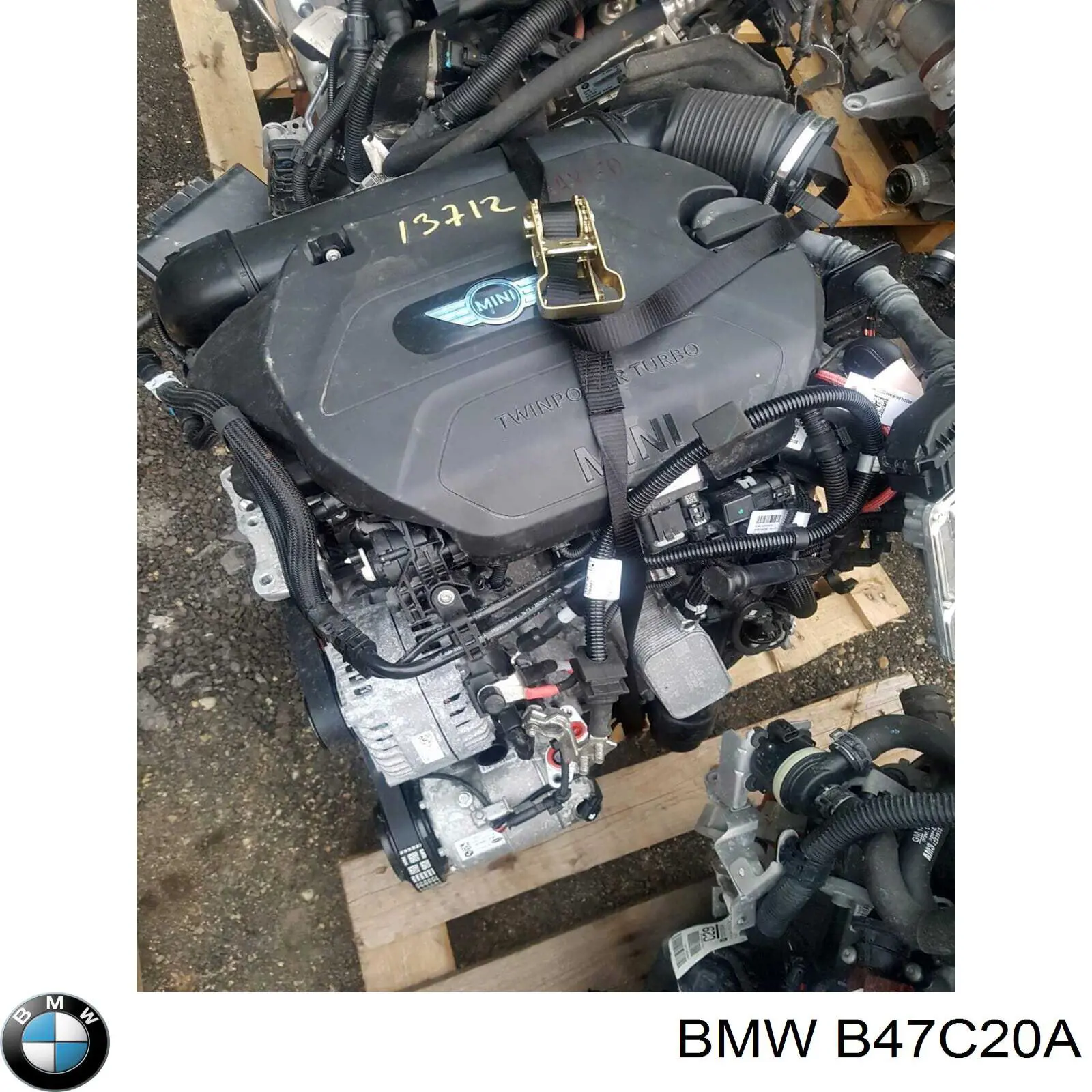B47C20A BMW Motor montado