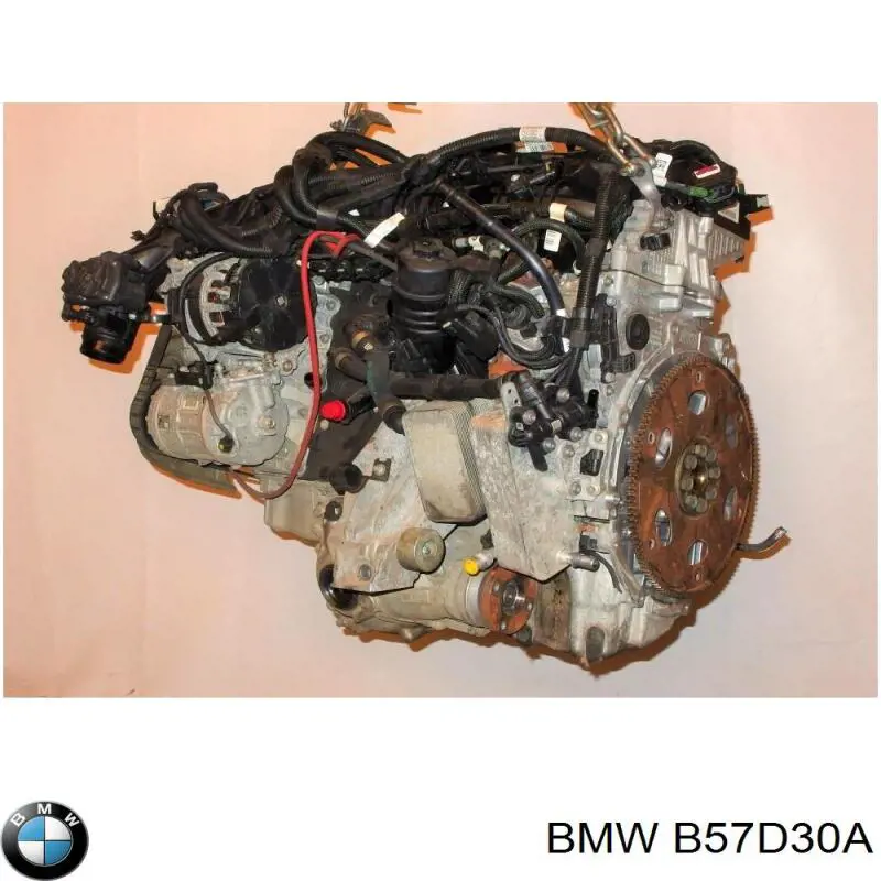B57D30A BMW Motor montado