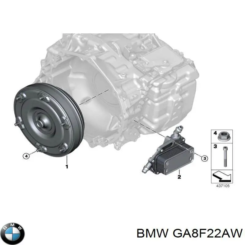 Caixa Automática de Mudança montada BMW GA8F22AW preço, a partir de 4125,32 USD