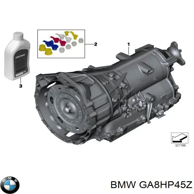 GA8HP45Z BMW Caixa de Mudança montada (caixa mecânica de velocidades)