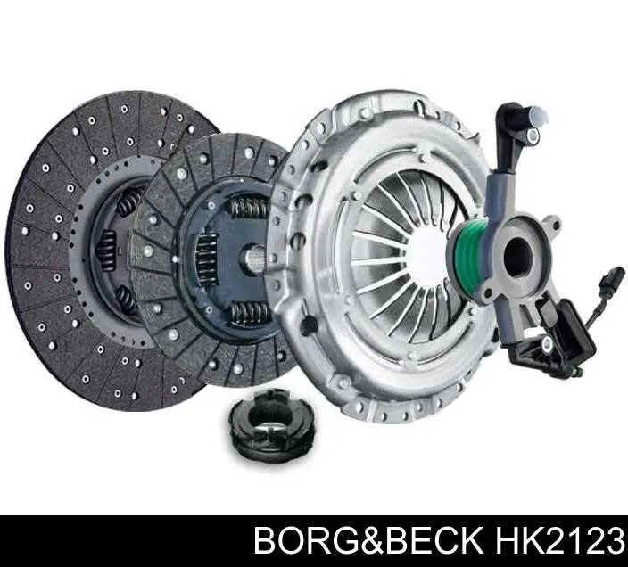 Kit de embraiagem (3 peças) Borg&beck HK2123 preço, a partir de 207,26 USD