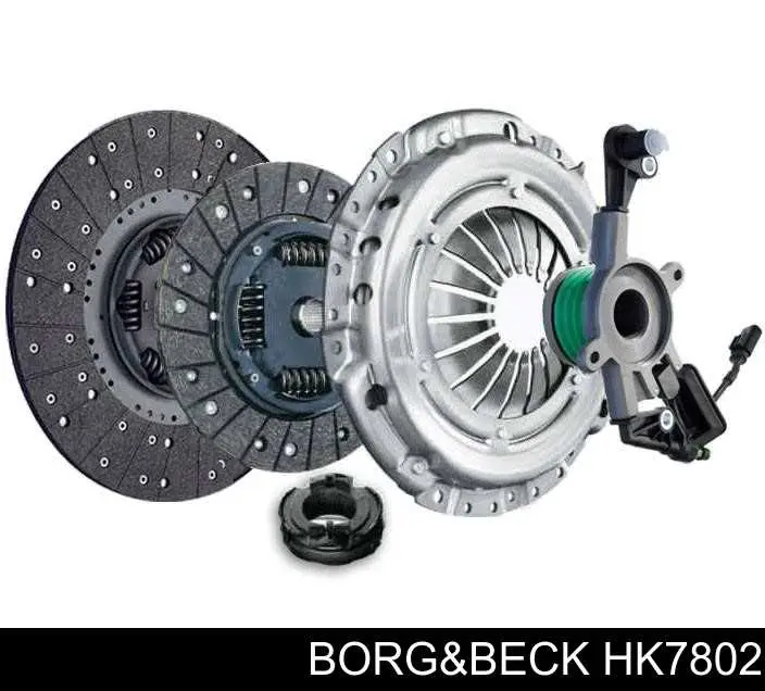 Kit de embraiagem (3 peças) Borg&beck HK7802 preço, a partir de 209,40 USD