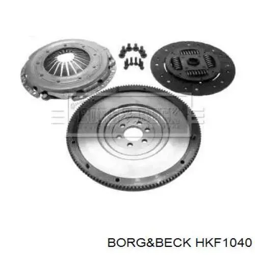 Kit de embraiagem (3 peças) Borg&beck HKF1040 preço, a partir de 322,89 USD