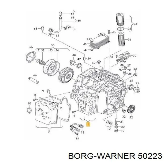 Solenoide da Caixa Automática de Mudança Borg-Warner 50223 preço, a partir de 85,87 USD