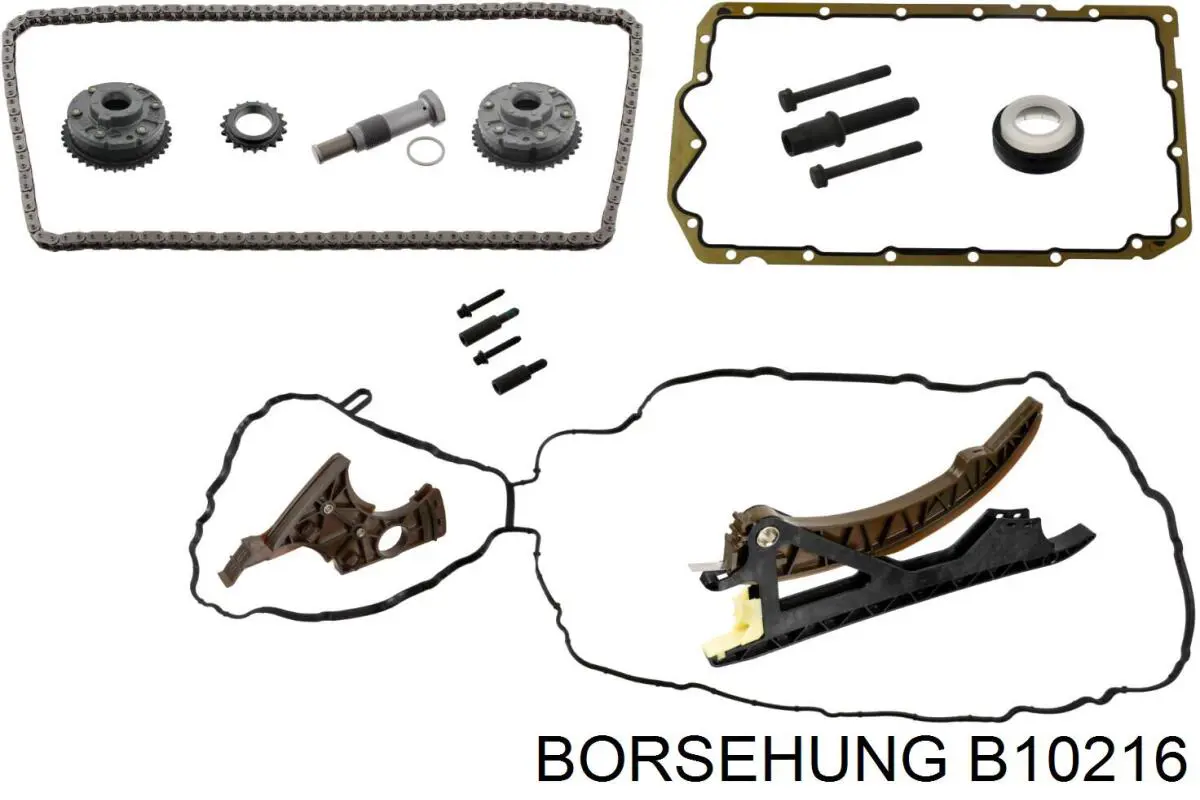Cadeia do mecanismo de distribuição de gás, kit B10216 Borsehung