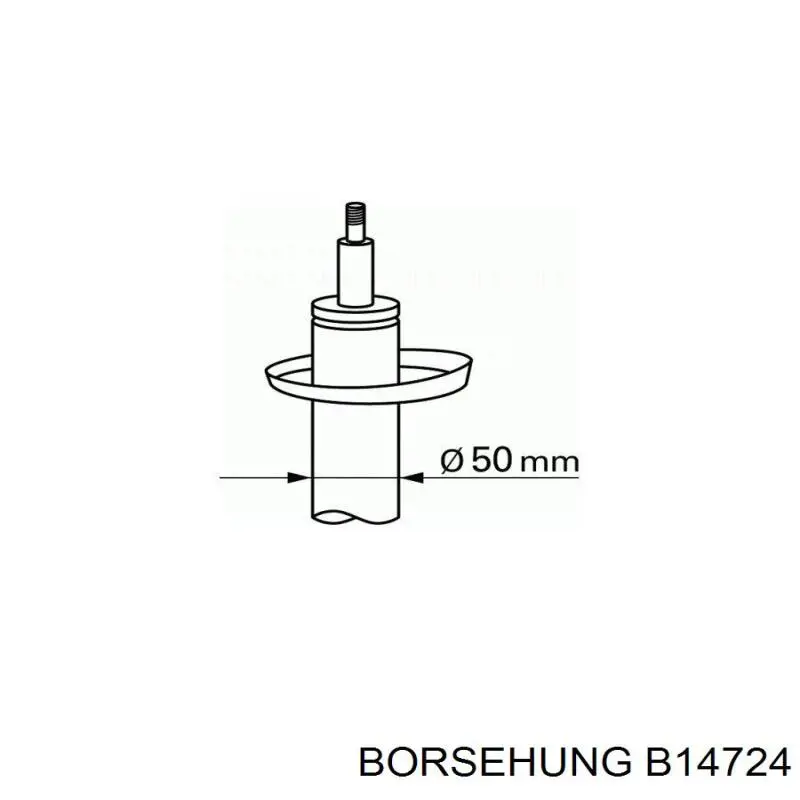 Compre B14724 Borsehung Amortecedor dianteiro