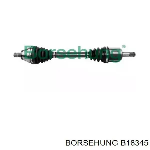 Semieixo (acionador) dianteiro esquerdo Borsehung B18345 preço, a partir de 151,79 USD